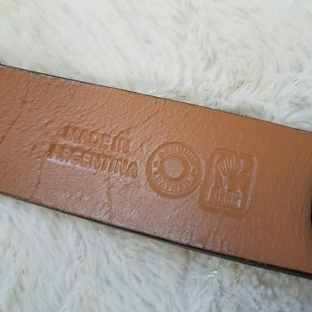 Zilker Belts x RBC Leather Embroidered belt - Picture 6 of 11